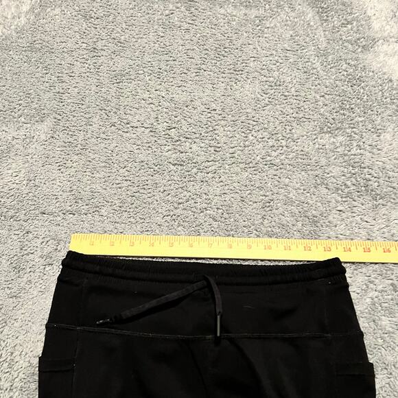 Zyia Active Pants Womens 6/8 Black Jogger Crop Performance Pocket - Picture 8 of 10